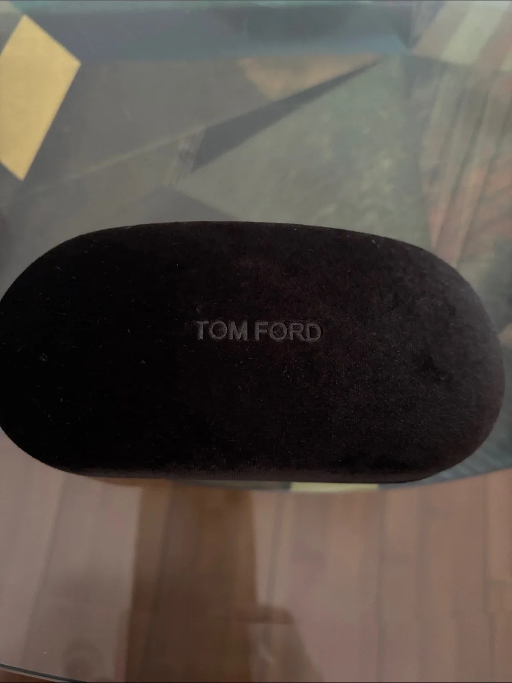Tom Ford Black Velvet Sunglasses Case